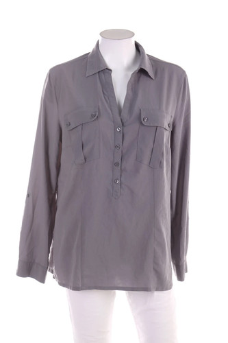 Oliver hemd bluse grau - hemd-bluse,