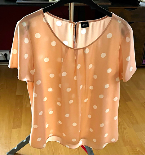 Oliver damen bluse gepunktet - s.oliver,