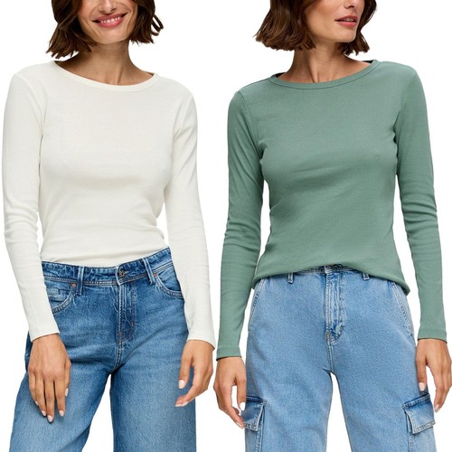 Oliver damen langarmshirt - s.oliver,