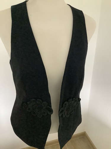 Elegante schwarze damenweste - elegante,