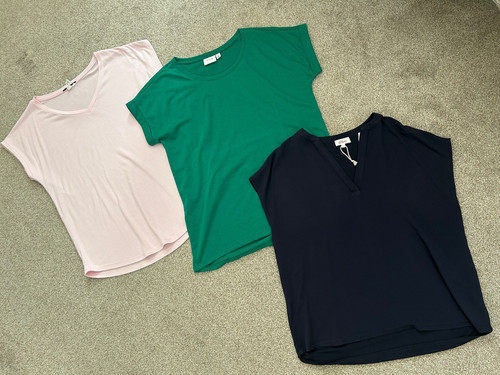 Pack damenshirts s - 3, er
