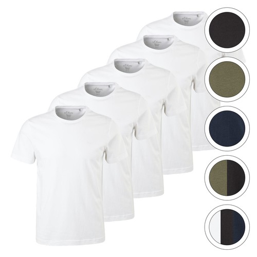 5er pack oliver basic herren - 5er, s.oliver