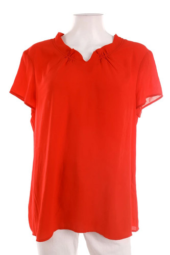 Oliver kurzarm bluse rot - kurzarm-bluse, xl