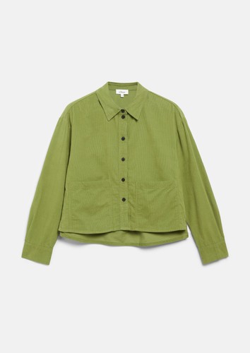 Oliver weiche cordbluse - -,