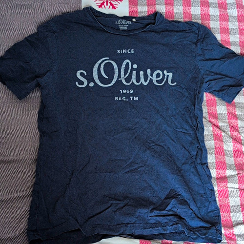 Oliver herren shirt blau - s.oliver,