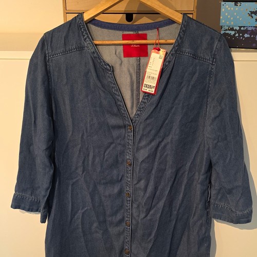 Oliver damen jeansbluse 42 - s.oliver,
